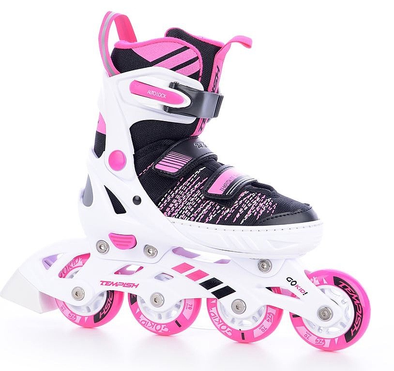 patins à roulettes Tempish Gokid - Black/Pink - girl´s