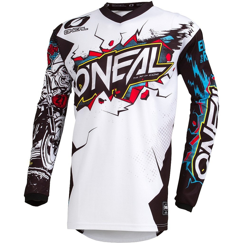 maglia O'Neal Element Villain - White - men´s