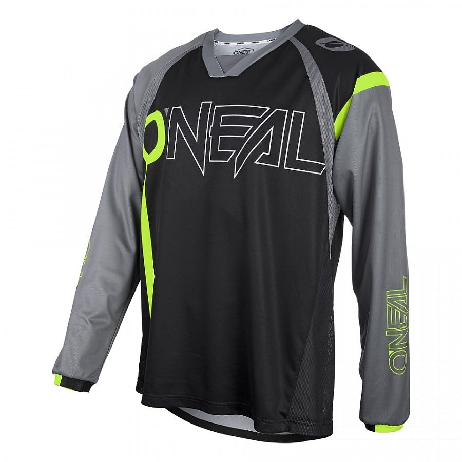 джерси O'Neal Element FR Hybrid LS - Black/Yellow - men´s