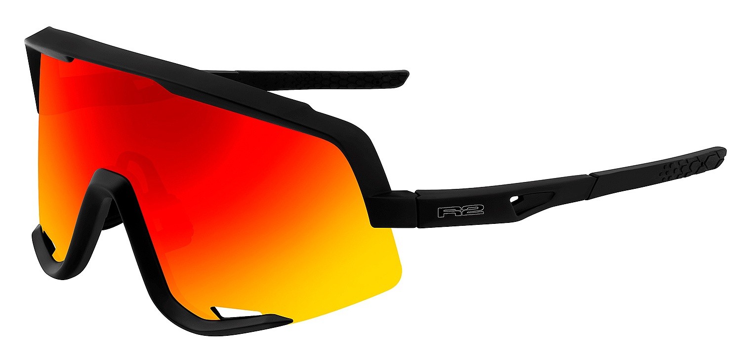 okulary R2 Monster - AT104C/Matte Black/Grey/Red Black Revo