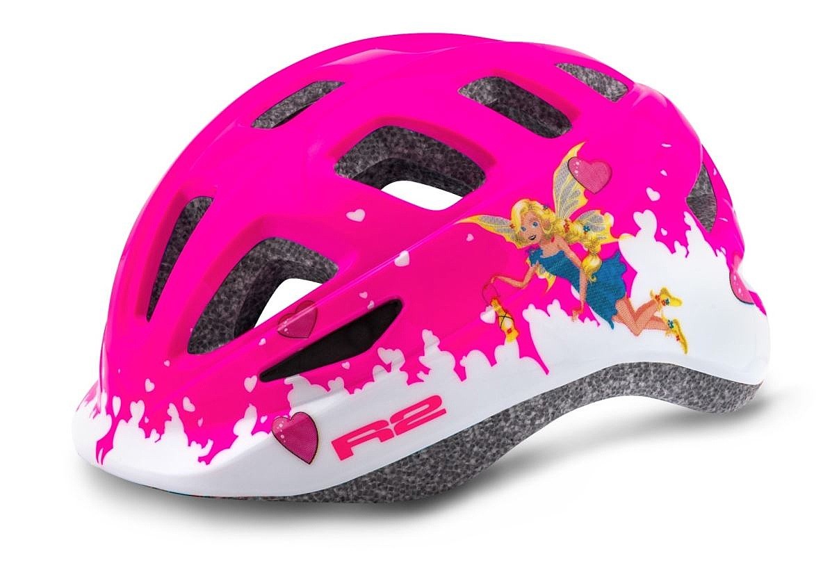 casco R2 Bunny - ATH28B/Pink/White Glossy - kid´s