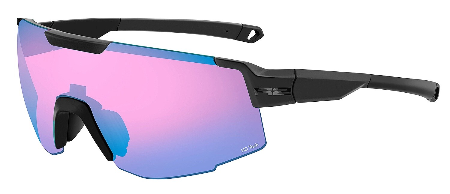 des lunettes R2 Edge - AT101E/Matte Grey/Pink/Blue Revo