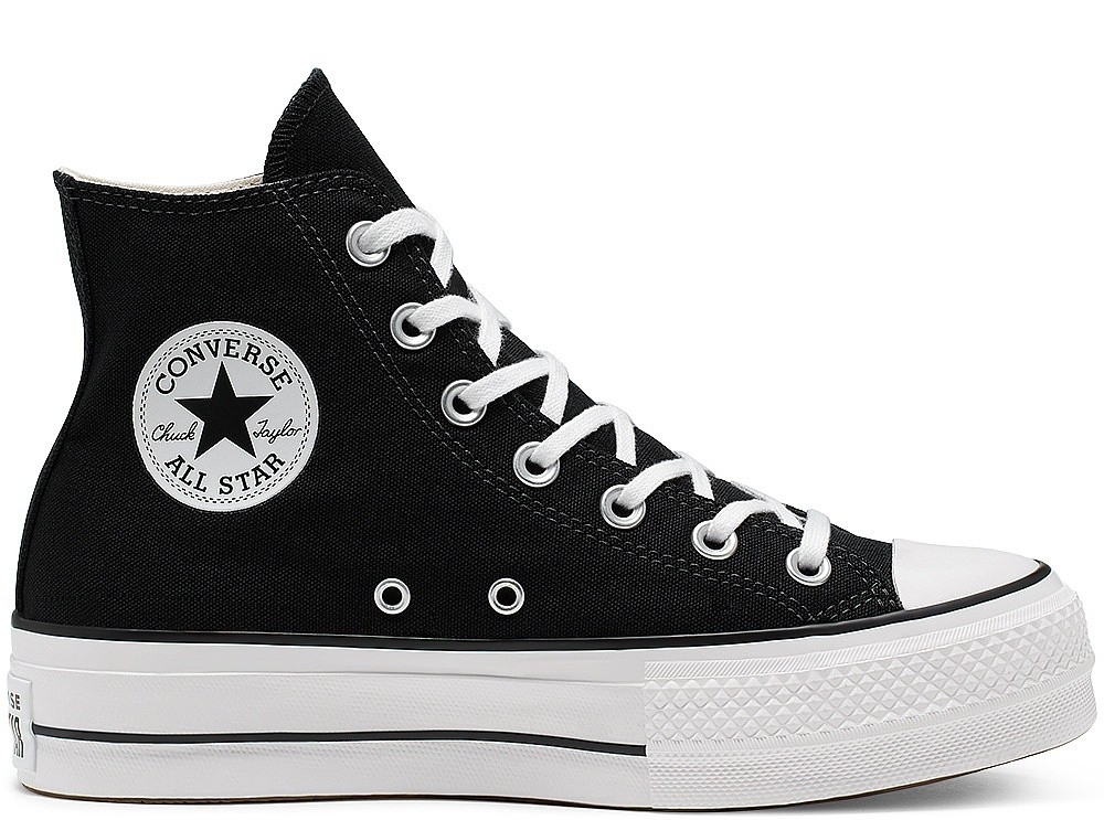 chaussures Converse Chuck Taylor All Star Lift Hi - 560845/Black/White/White - women´s