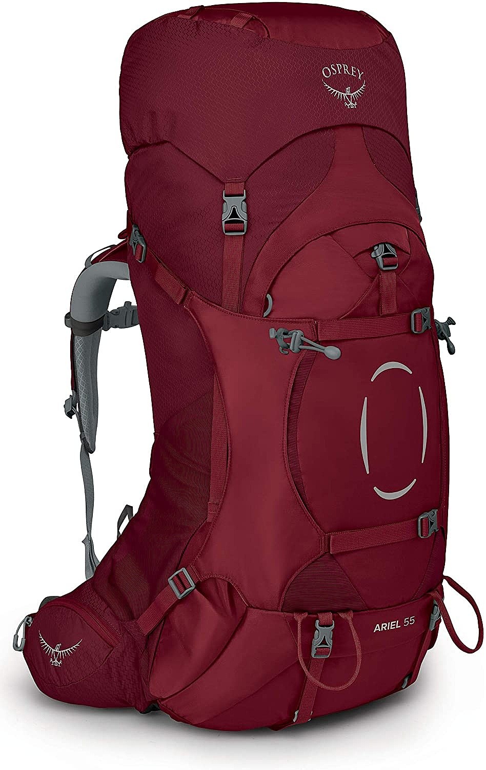 red osprey bag