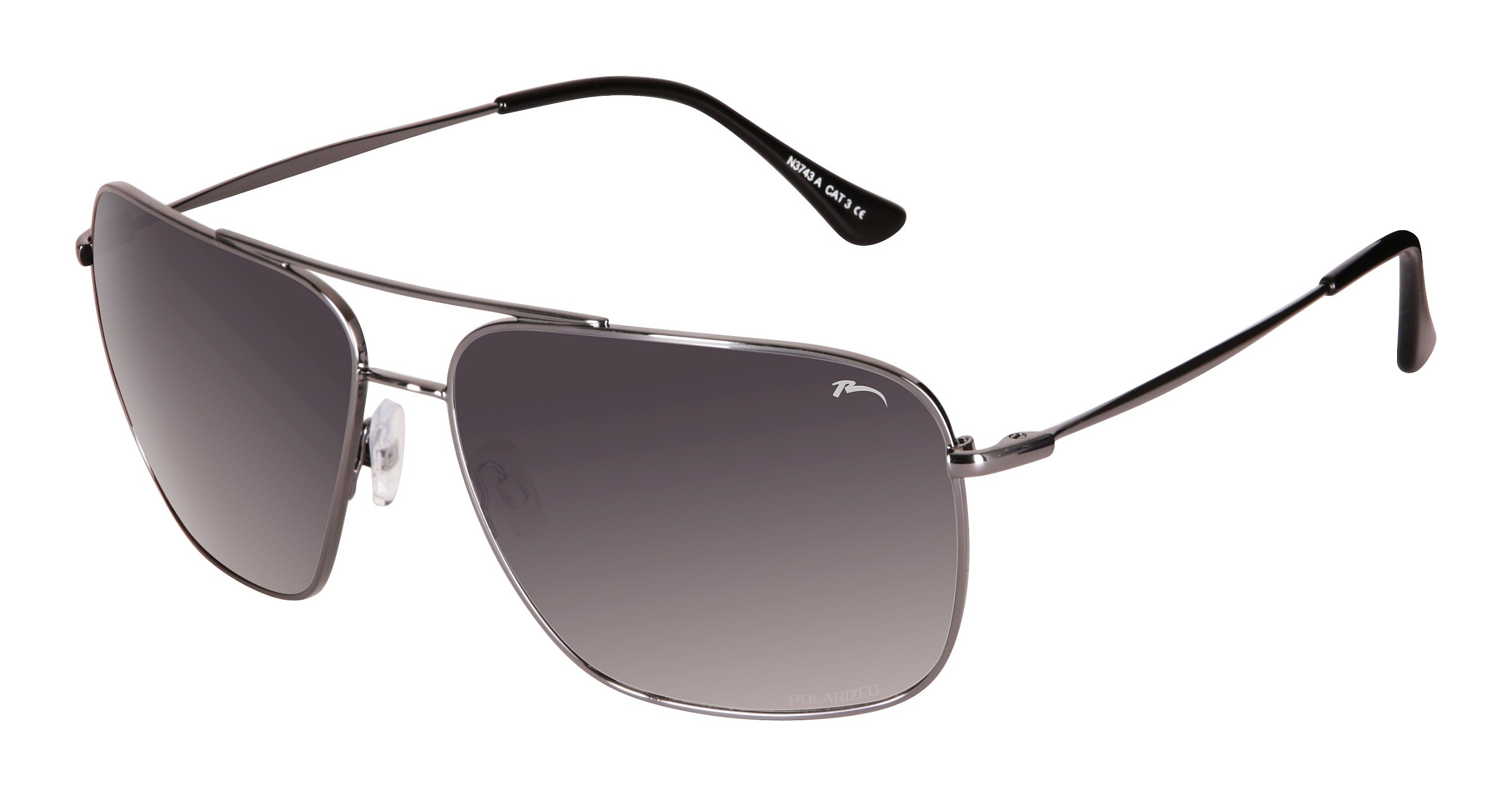 okulary Relax Arran - R1147A/Gloss Grey/Grey/Polarized