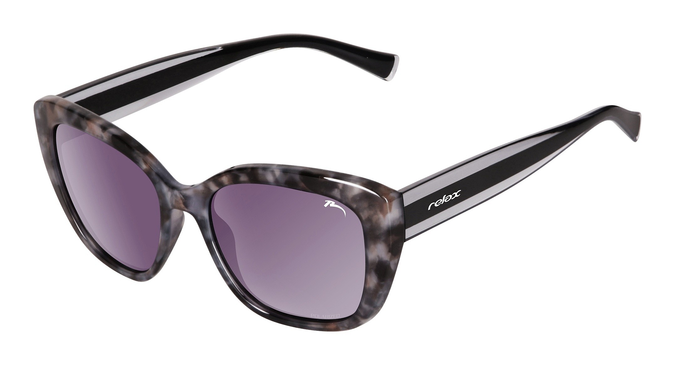 des lunettes Relax Amanda - R0339A/Gloss Grey/Cloud Grey/Polarized - women´s