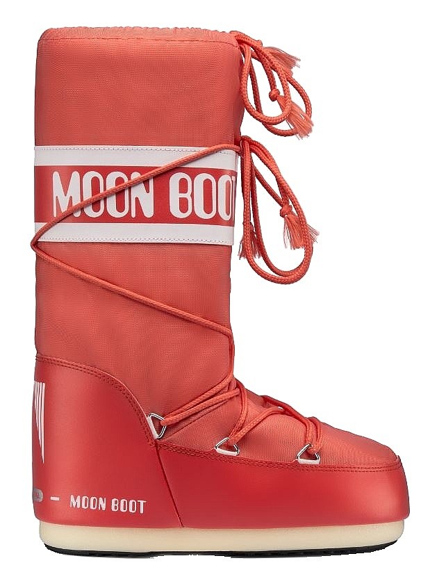zapatos Tecnica Moon Boot Nylon - Coral - blackcomb-shop.eu