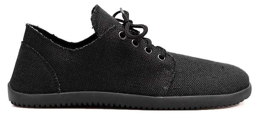 Schuhe Ahinsa Shoes Bindu 2 Hemp - Black