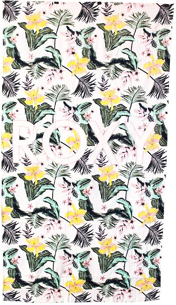 полотенце Roxy Cold Water Printed - WBB6/Bright White Praslin - women´s