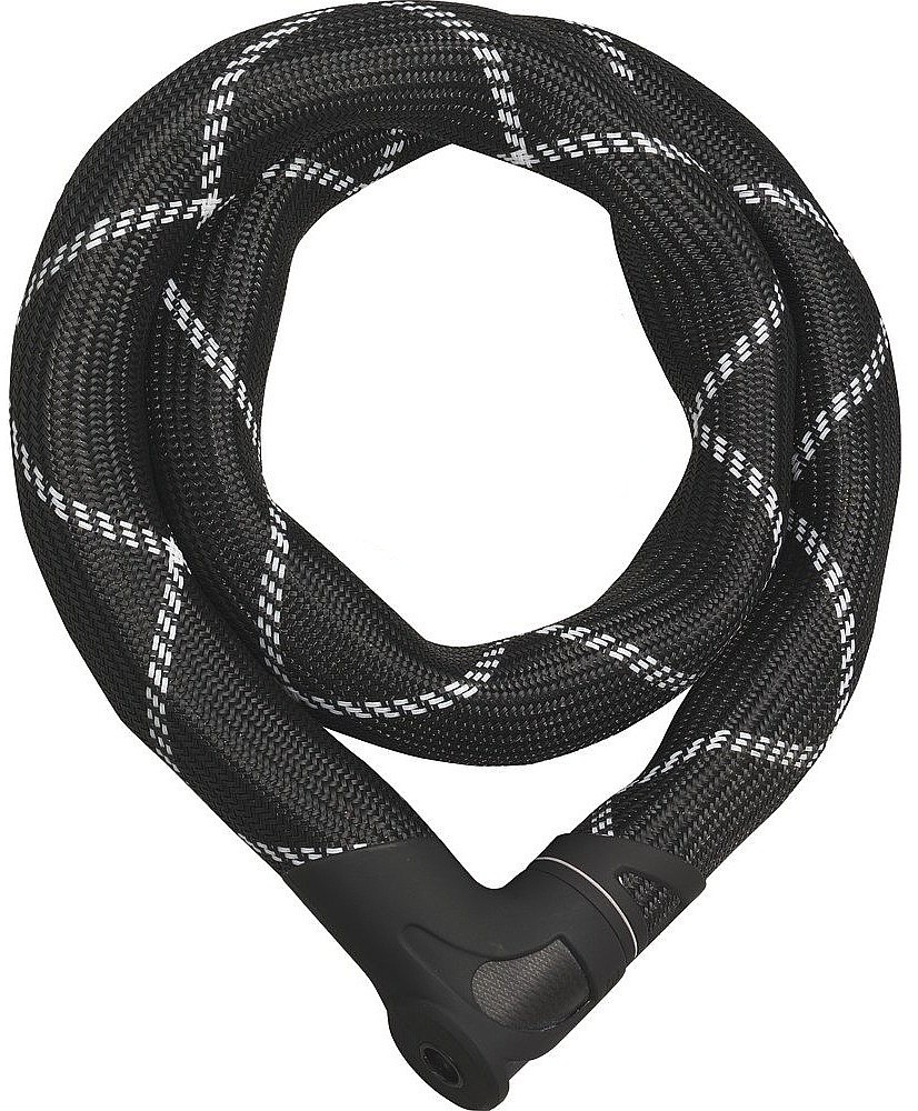 zámok Abus Iven Chain 8210/110 - Black/White
