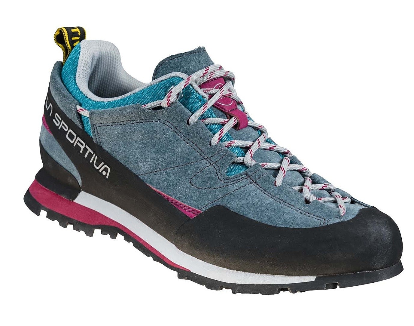 chaussures La Sportiva Boulder X - Slate/Red Plum - women´s