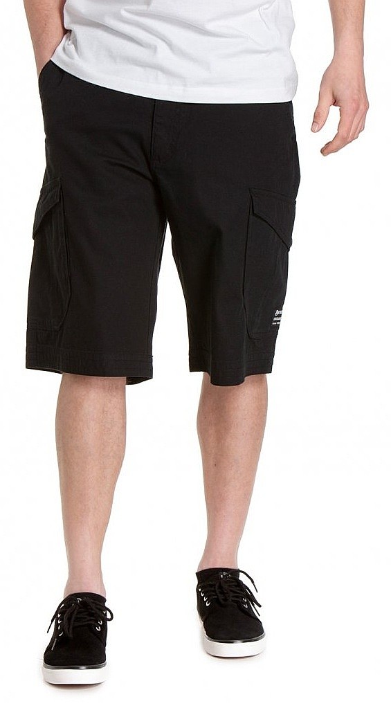 spodenki Meatfly Icon - Black