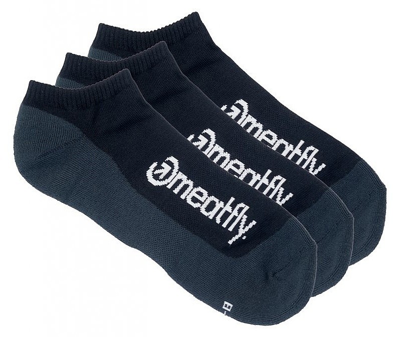 chaussettes Meatfly Boot 3 Pack - Black
