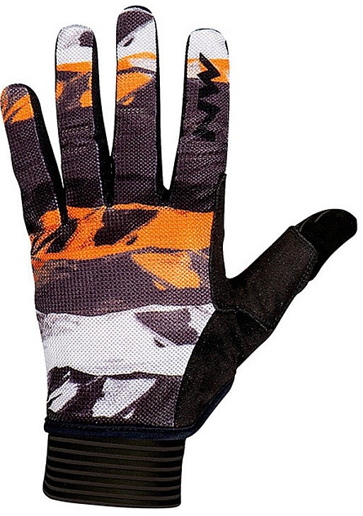 перчатки Northwave Air Full Fingers - Black/Orange/White - men´s