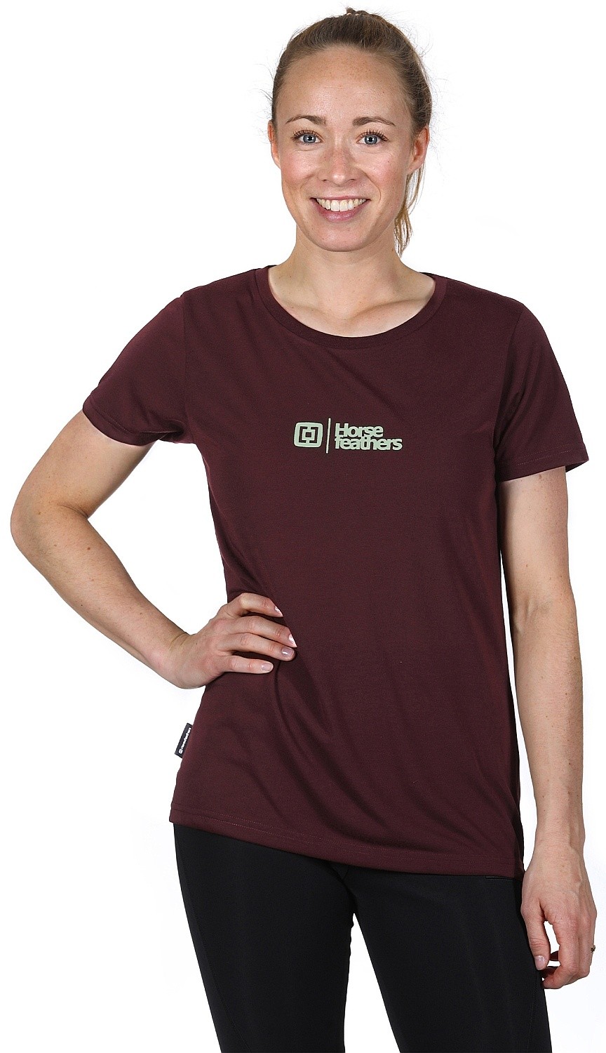 рубашка Horsefeathers Leila - Burgundy - women´s