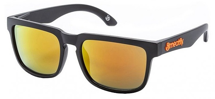 des lunettes Meatfly Memphis - Orange/Black