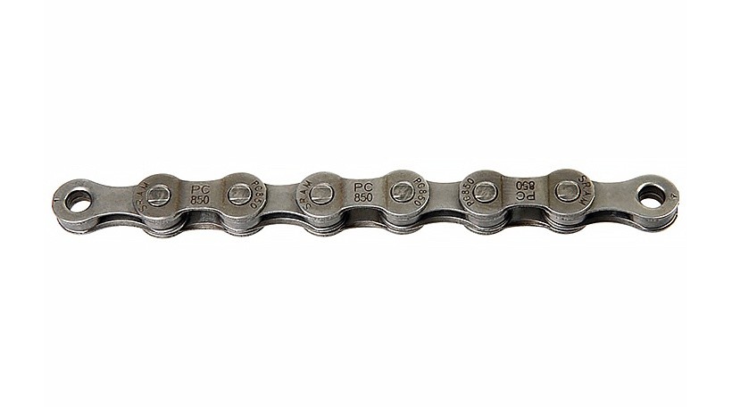 chaîne de vélo Sram 10 CN PC 850 114LI W/PWR.LNK 8SPD - Grey