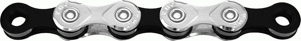chaîne de vélo KMC X10 PVC 116 - WPX10NB16/Silver/Black