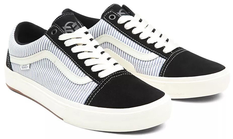 chaussures Vans Bmx Old Skool - Federal/Black/Blue Pinstripe - men´s