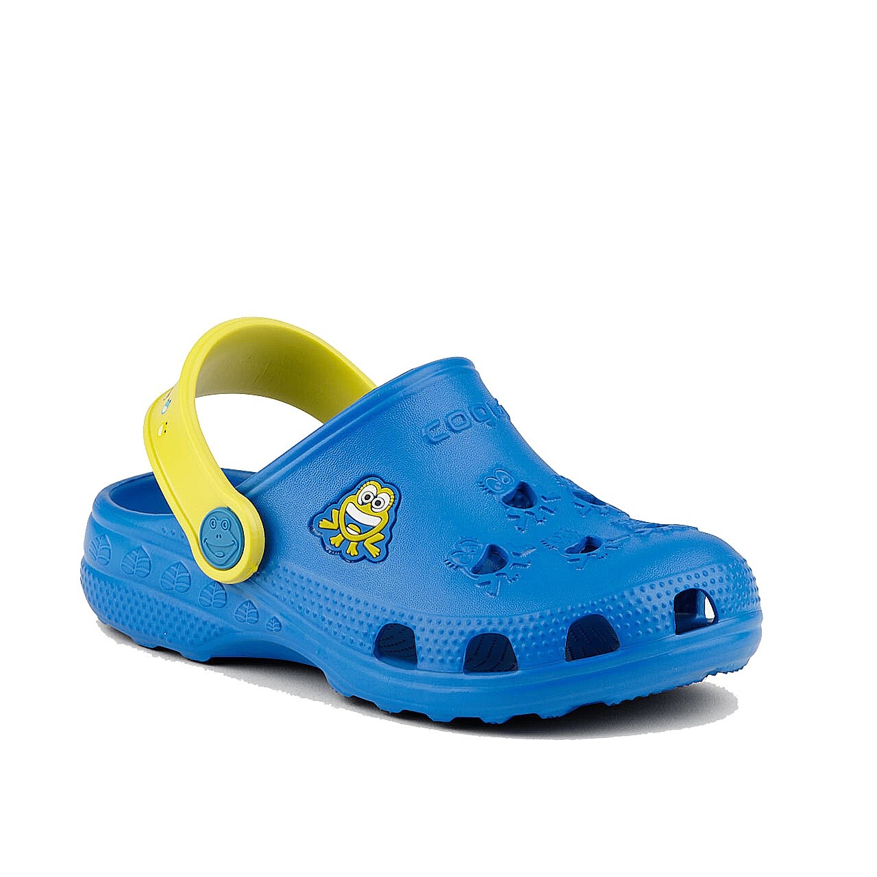 Schuhe Coqui 8701/Little Frog - Royal/Citrus - kid´s