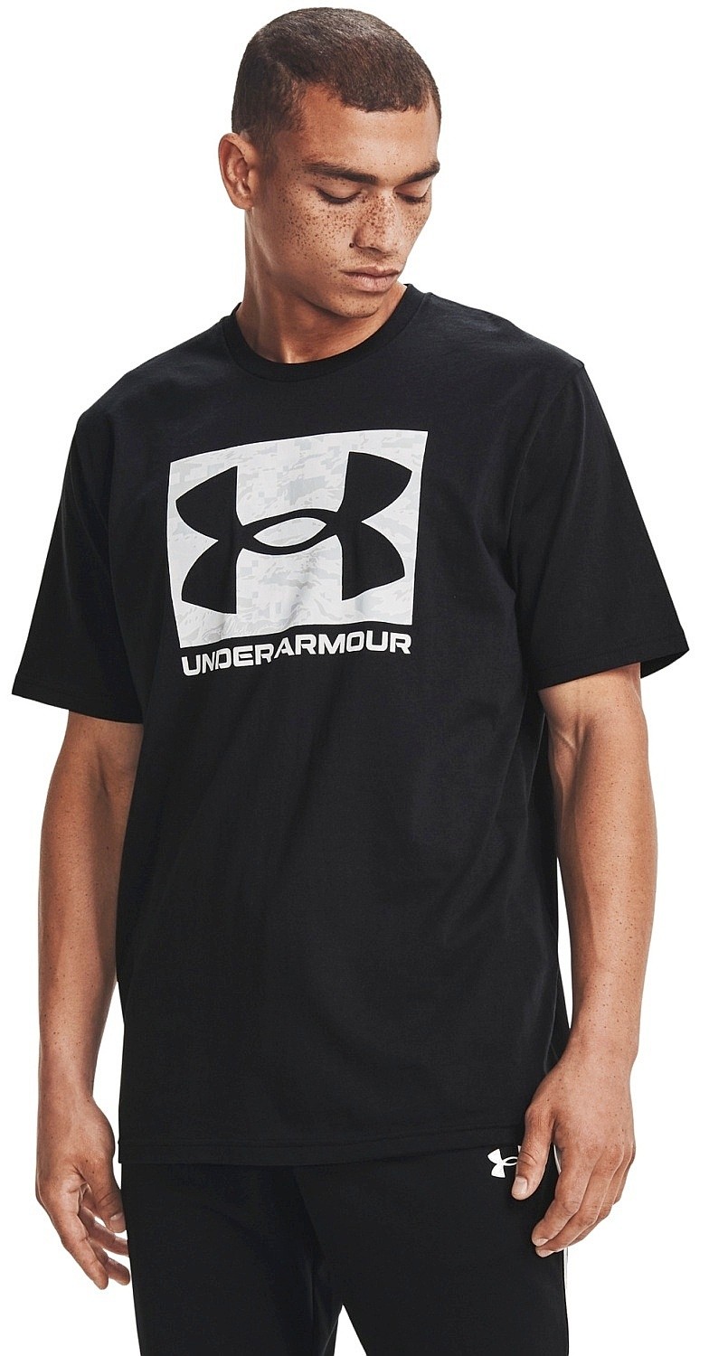 рубашка Under Armour ABC Camo Boxed Logo - 001/Black - men´s