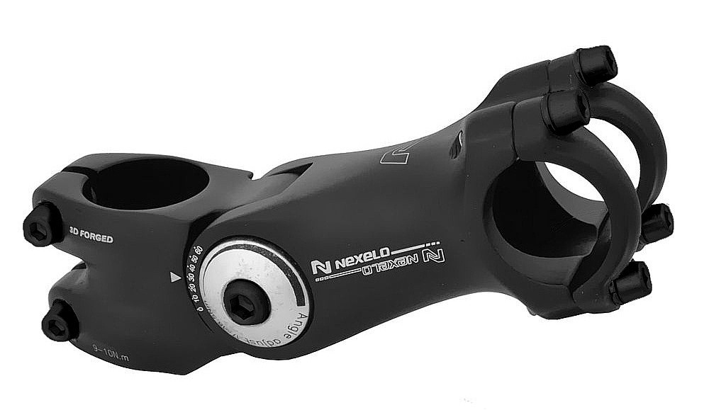 potence Nexelo 105/1 1/8" A-Head Stavitelný - 13415/Black