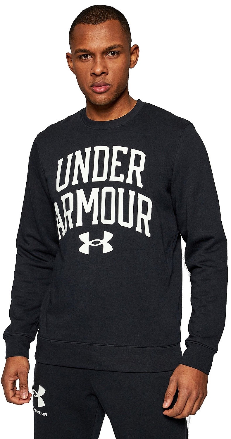 кофта Under Armour Rival Terry Crew - 001/Black/Onyx White - men´s
