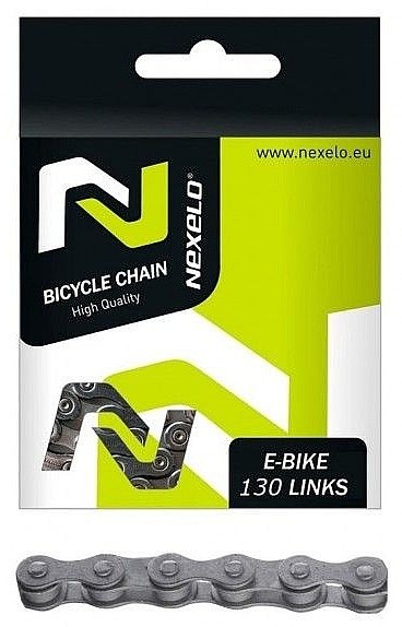 cykelkæde Nexelo E-Bike 130 - 23357/Silver