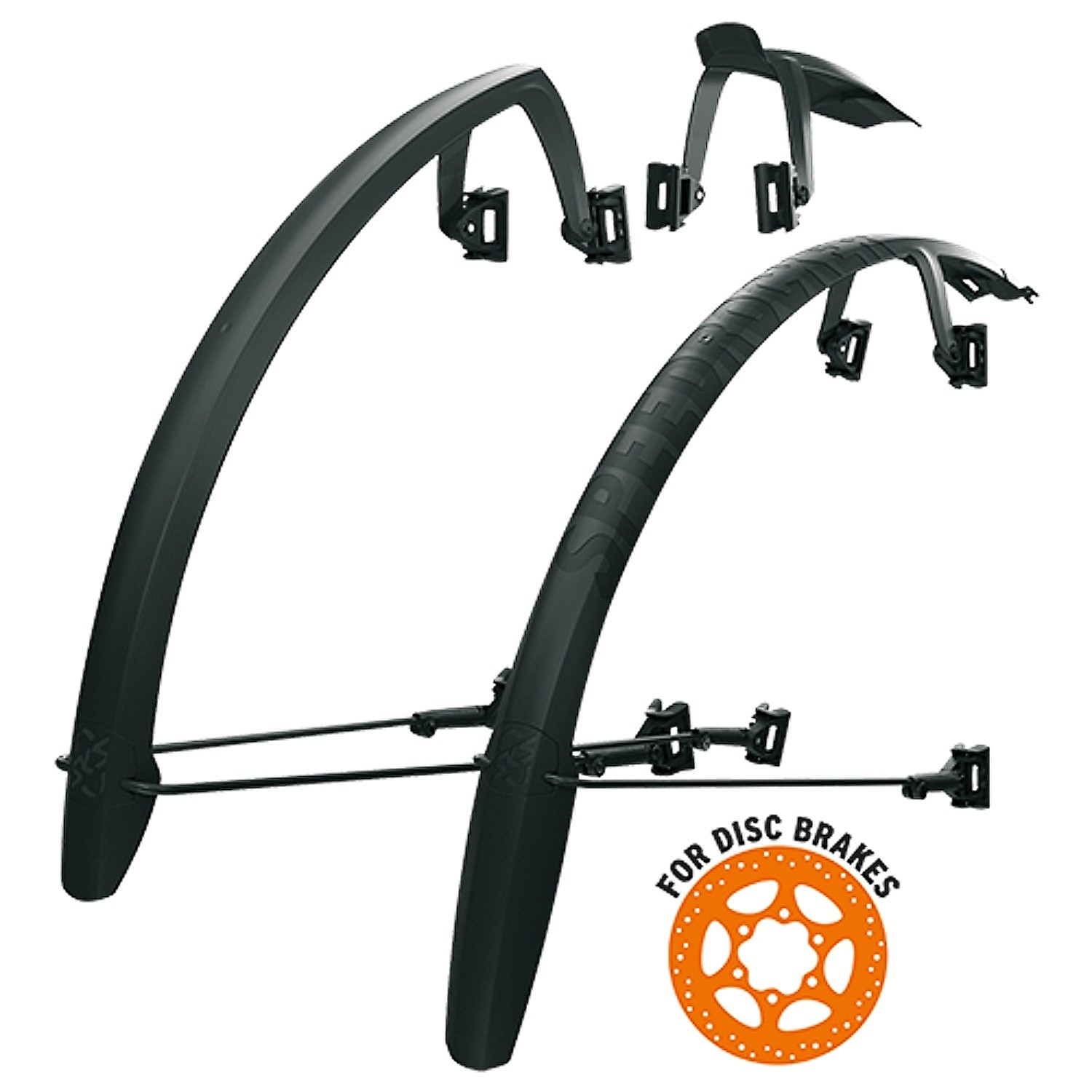 aripă bicicletă SKS Speedrocker 28" Set - Black