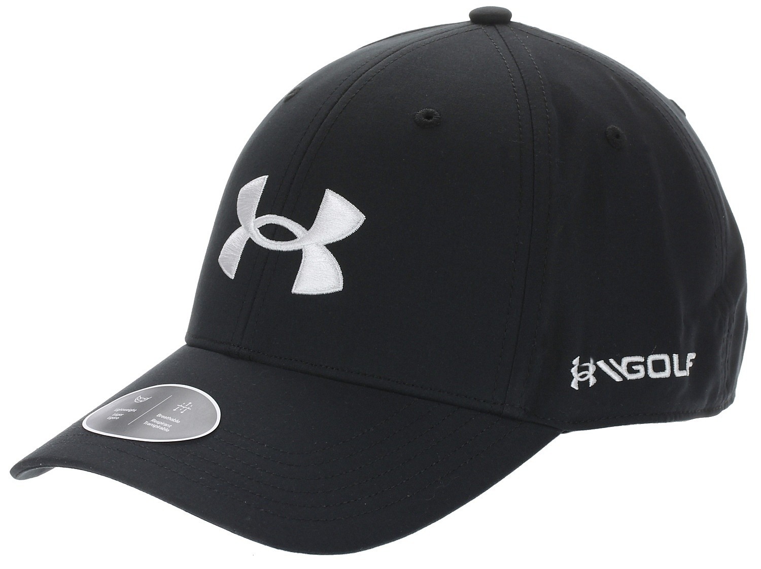 casquette Under Armour Golf96 - 001/Black/White - men´s