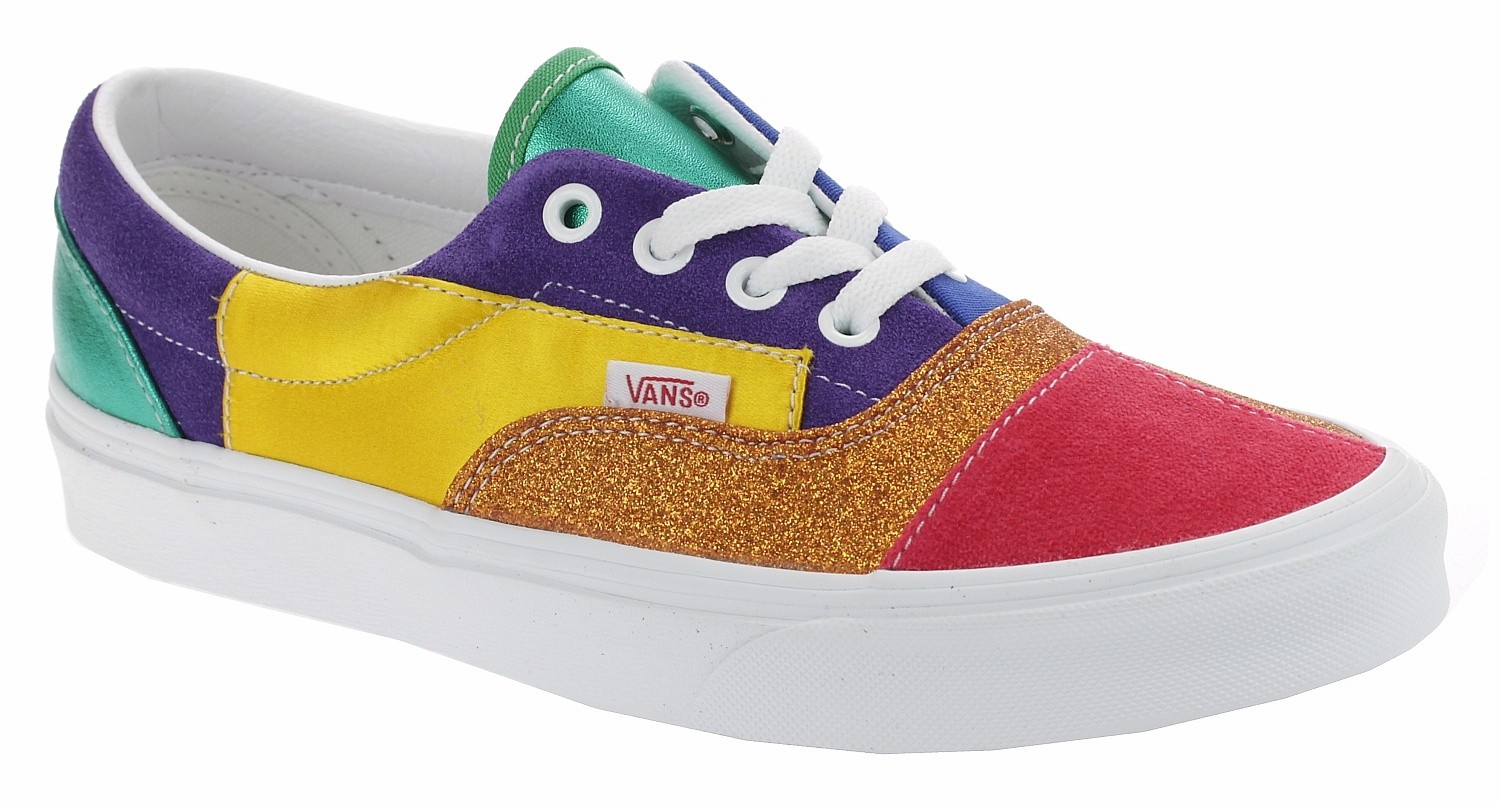 sko Vans Era - Pride/Patchwork/True White