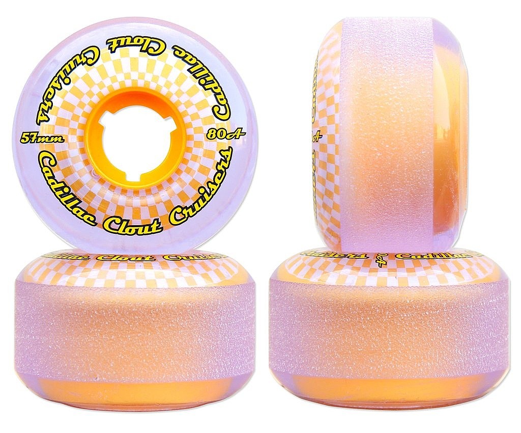 roues Cadillac Clout Cruiser 57mm 80A - Orange