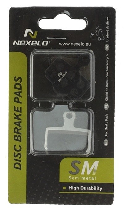 Klocki hamulcowe Nexelo Avid Elixir Semimetalické - 43187/Black