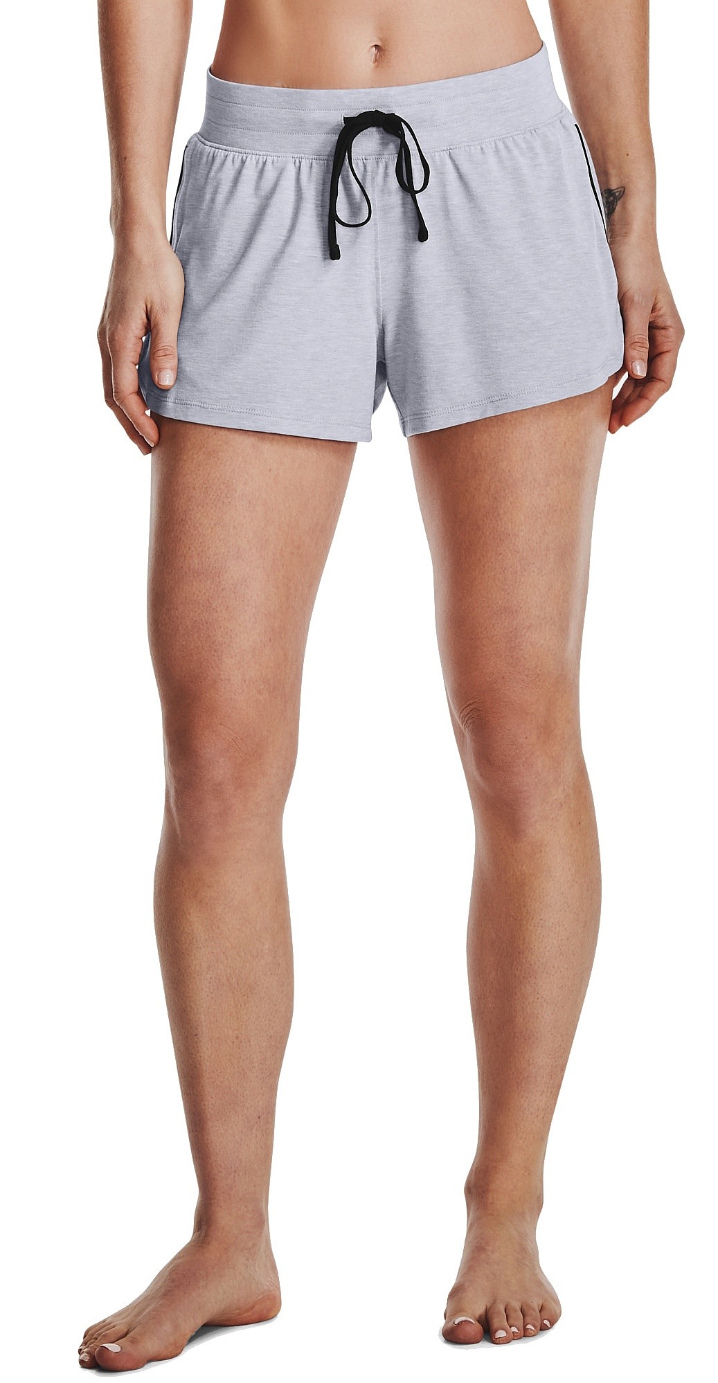 šortky Under Armour Recover Sleep - 011/Mod Gray Fade Heather/Metallic Silver