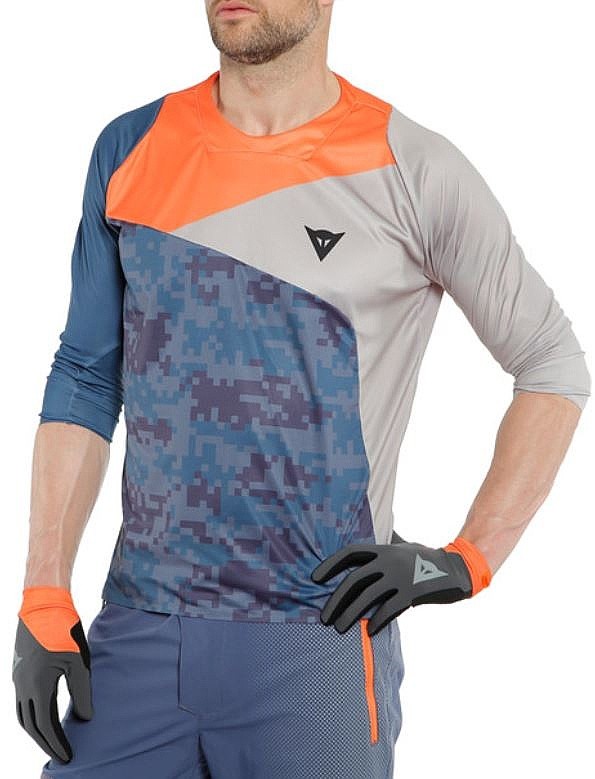 dres Dainese Otzarreta 3/4 - Camo Blue/Light Blue