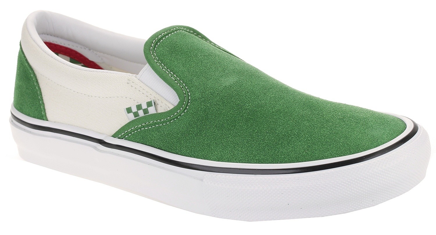 pantofi Vans Skate Slip-On - Juniper/White - men´s
