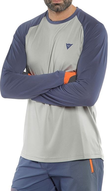 Fahrradanzug Dainese HG Tsingy LS - Light Gray/Blue - men´s