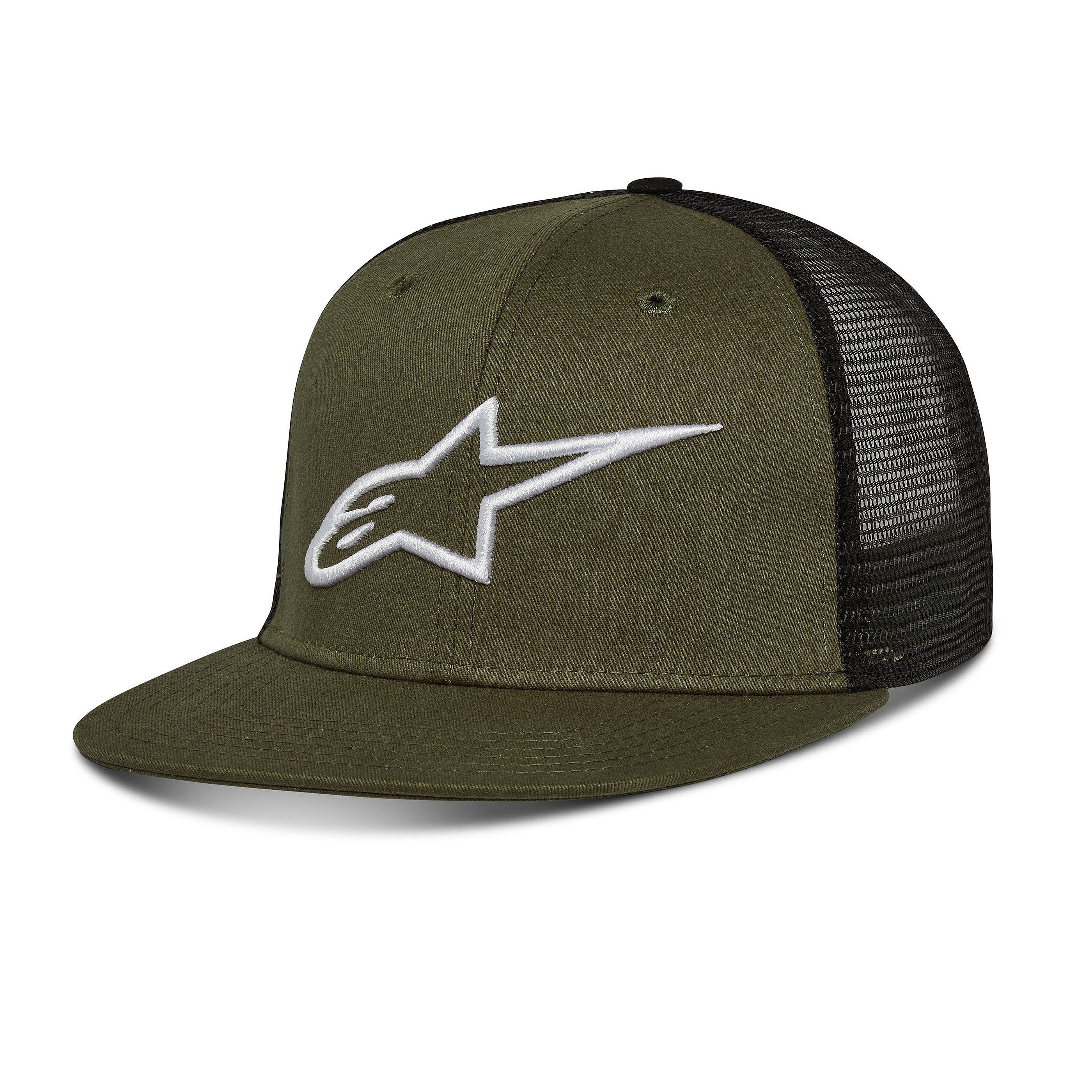 czapka z daszkiem Alpinestars Corp Trucker - Military/Black