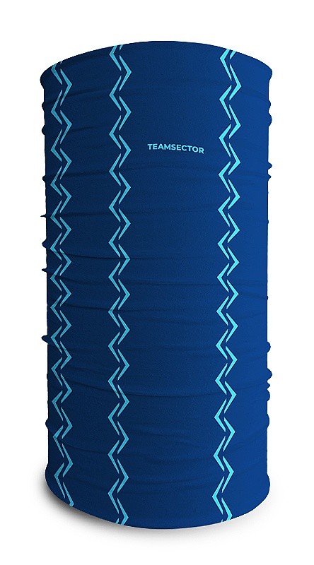 bufanda TEAMSECTOR MSP07 - Modrá
