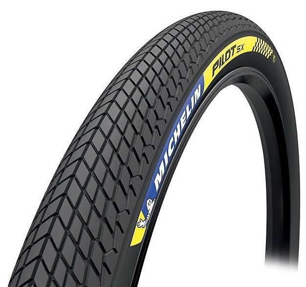 pneu de vélo Michelin Pilot SX TS TLR 20"x1.70" Racing Kevlar - Black