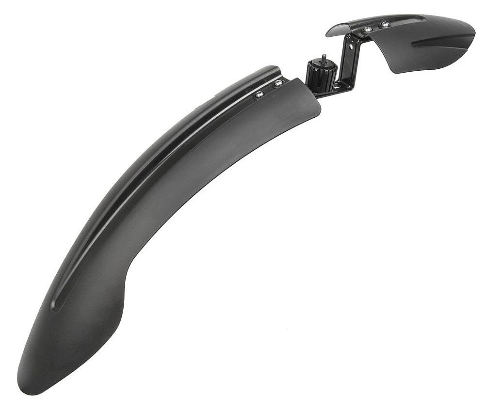 cykelskærm M-Wave Mud Max Plus 26"-29" Front - 385072/Black