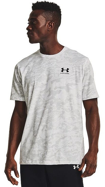 рубашка Under Armour ABC Camo - 100/White/Mod Gray - men´s