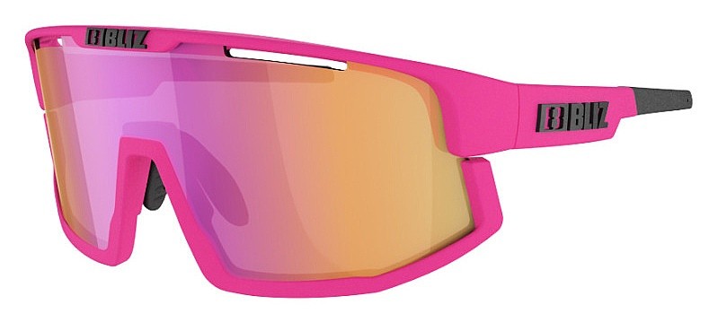 des lunettes Bliz Vision - 52001-43/Matt Pink/Brown/Purple Multi