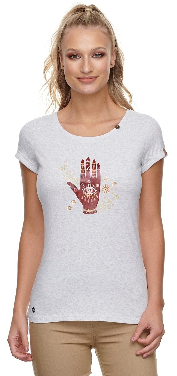 T-shirt Ragwear Florah - 7000/White - women´s