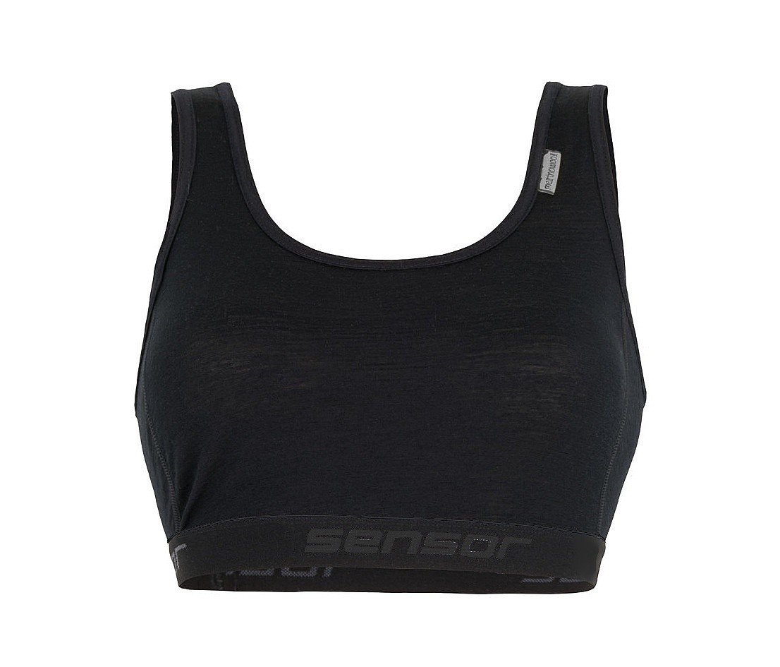 podprsenka Sensor Merino Active - Black