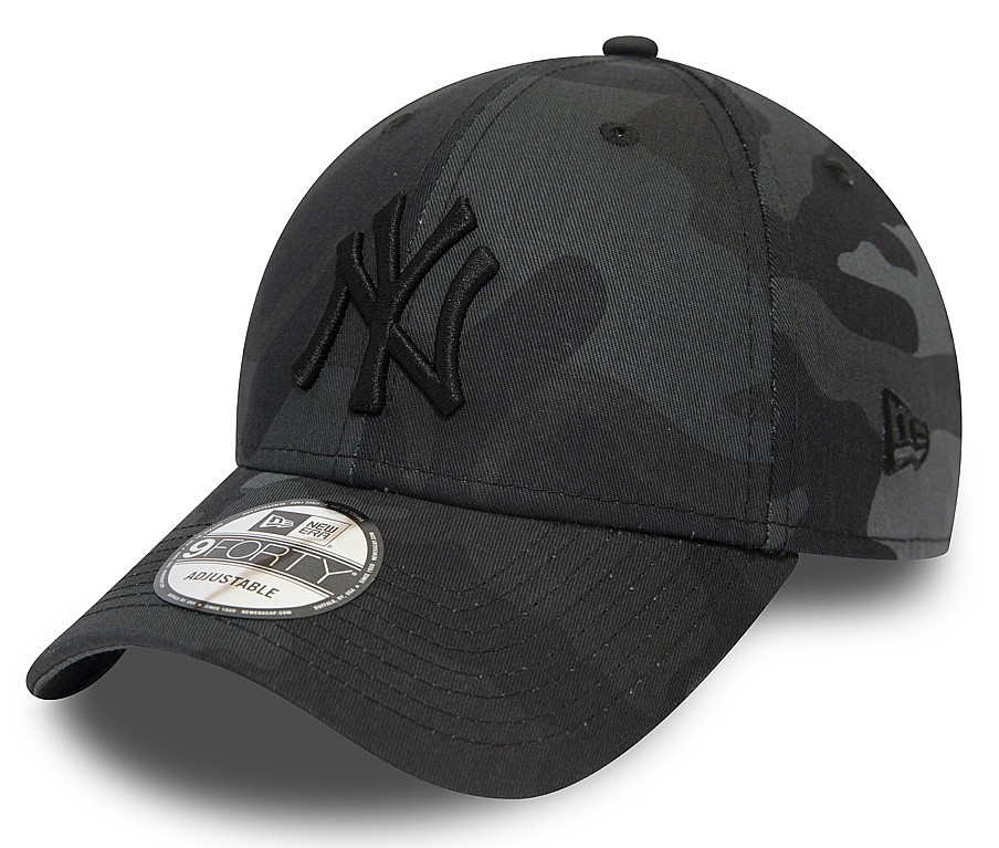 šiltovka New Era 9FO League Essential MLB New York Yankees - Midnight Camo/Black