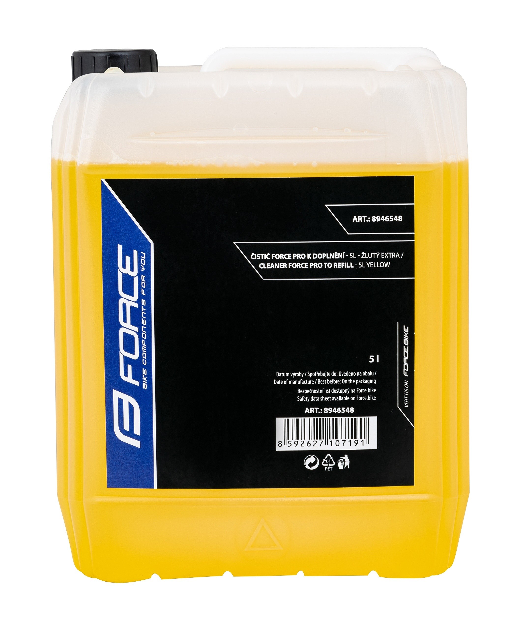 pulizie FORCE Cleaner Pro To Refil Extra 5 - Yellow