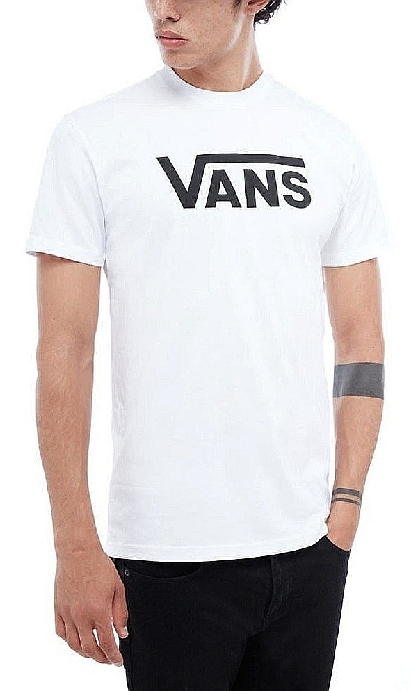 tricou Vans Classic - White/Black - men´s