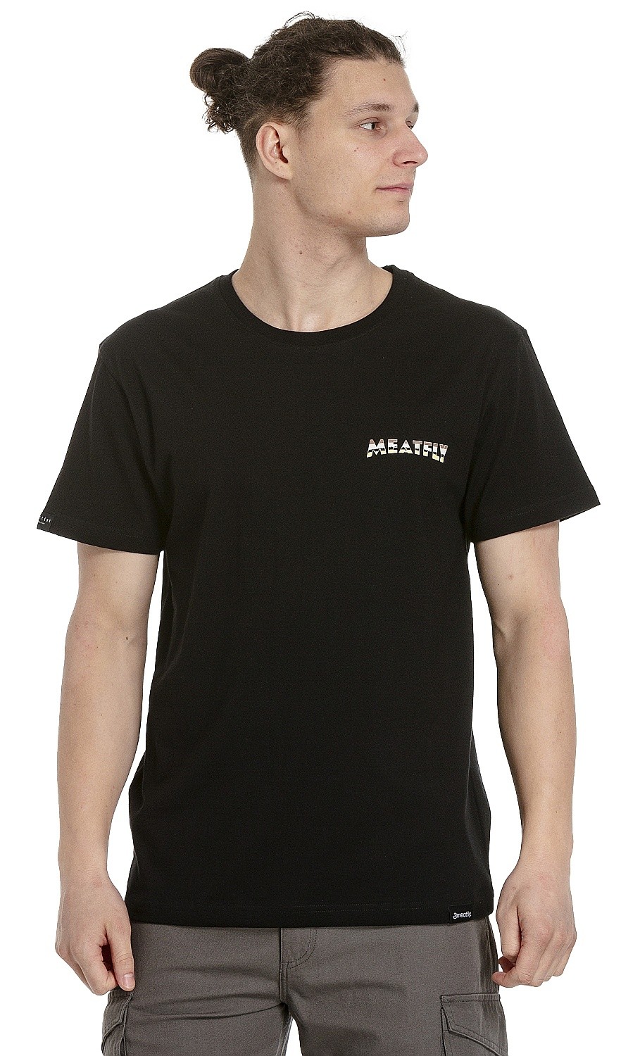 T-shirt Meatfly Eagle - Black