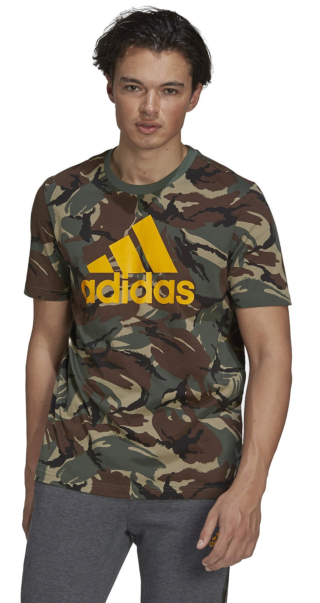 рубашка adidas Performance Essentials Camouflage Aop - Green Oxide/Semi  Solar Gold - men´s - blackcomb-shop.eu